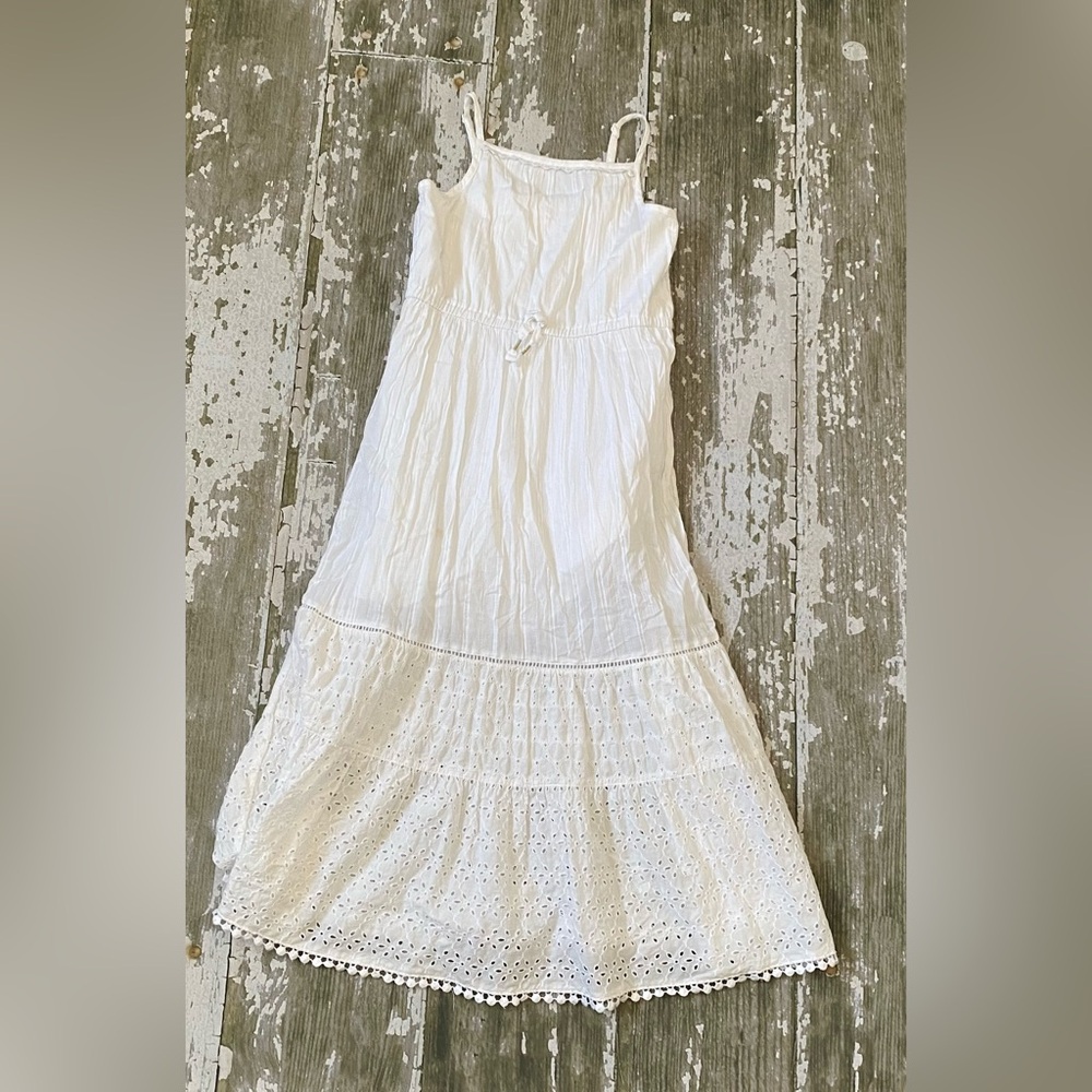 A white dress